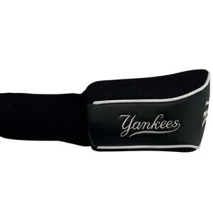 NY Yankees Golf Headcover Navy Embroidered Script MLB